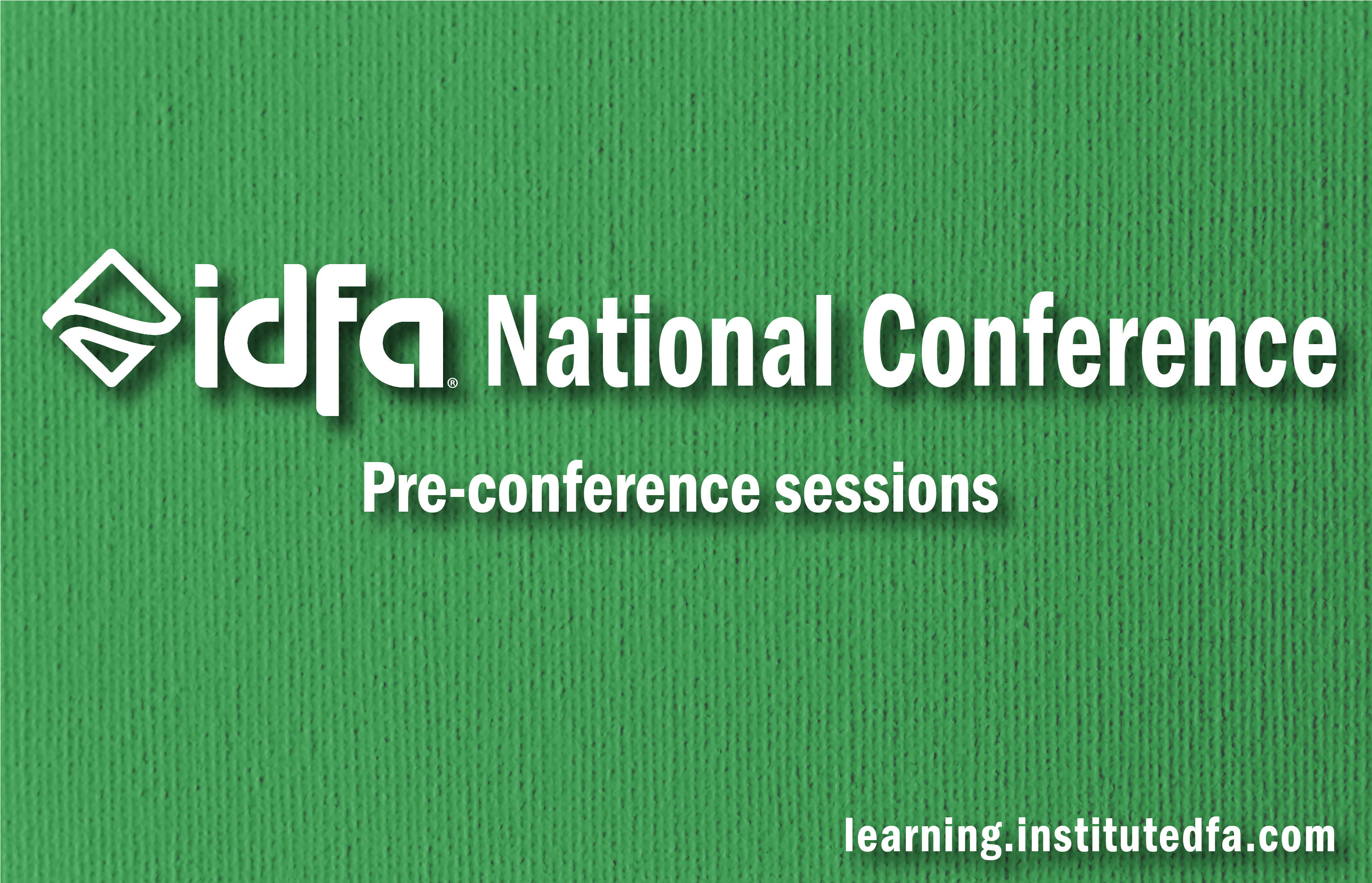 IDFA 2021 Pre-Conference Sessions