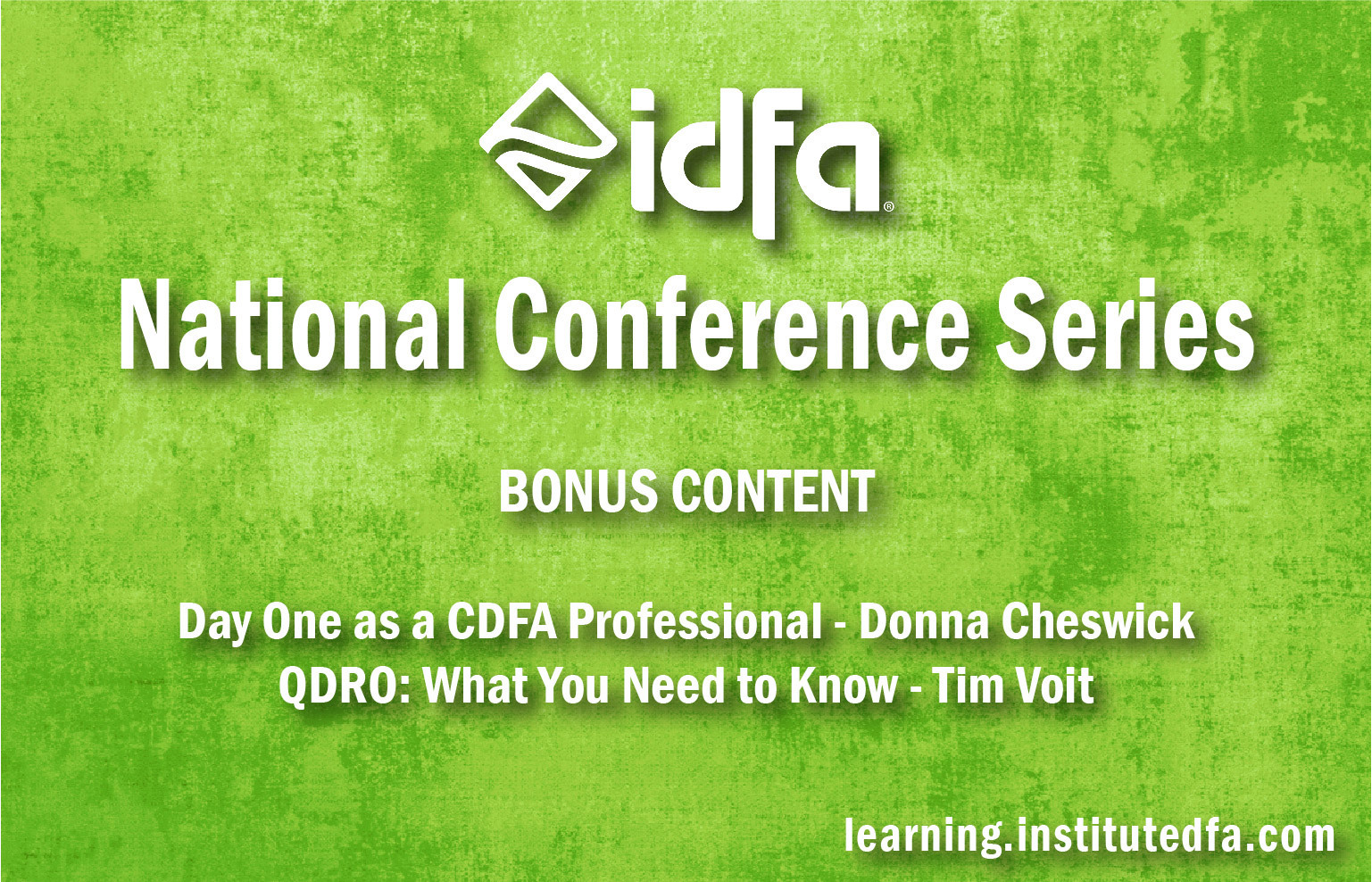 Day One as a CDFA - Developing Your Niche Strategy From Beginning to End